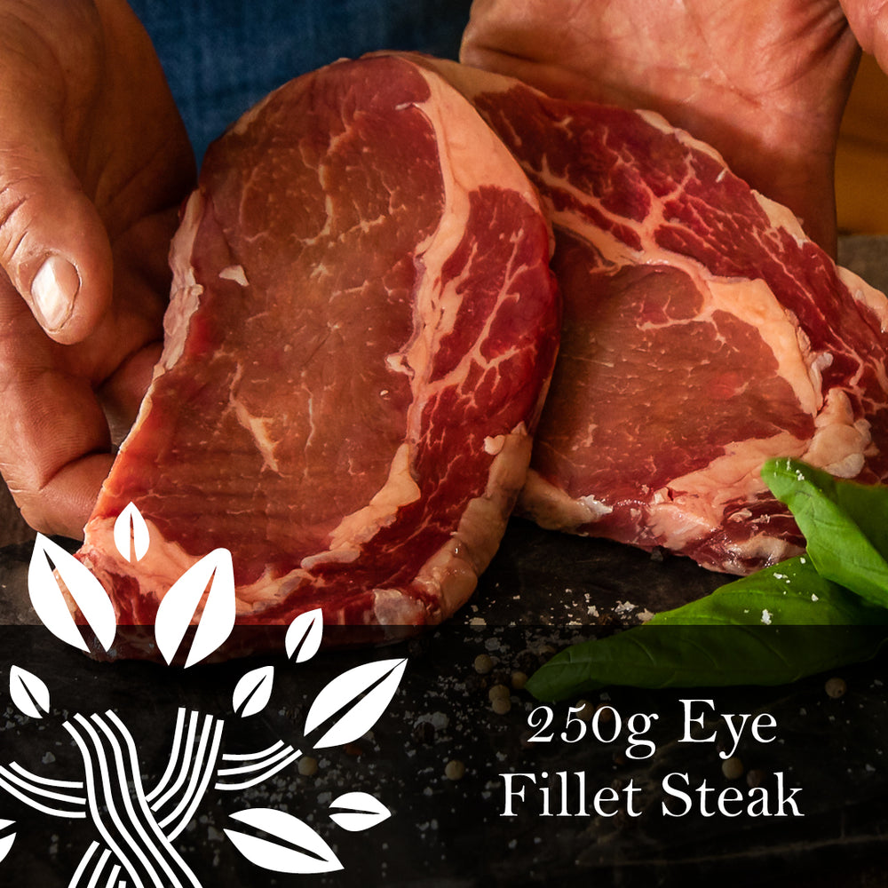 250g Eye Fillet Steak - $49.99/kg