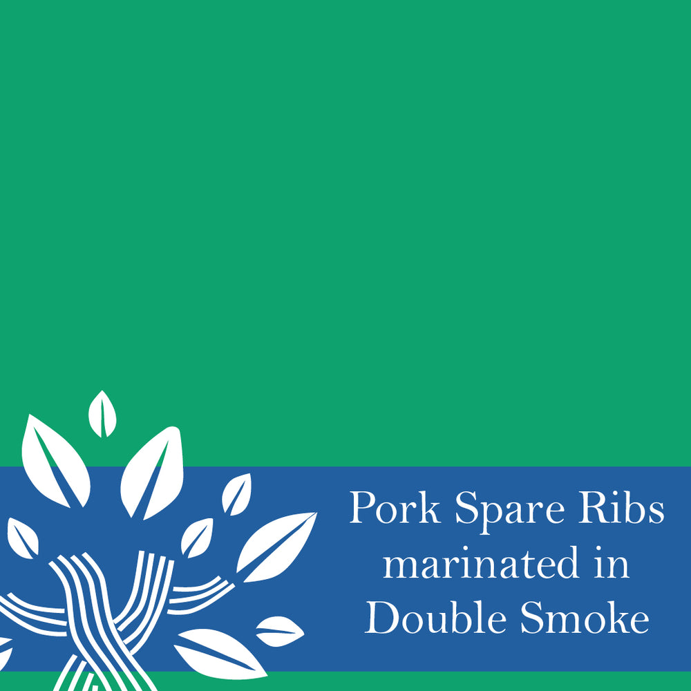 Pork Spare Ribs marinated in double smoke - $15.99/kg